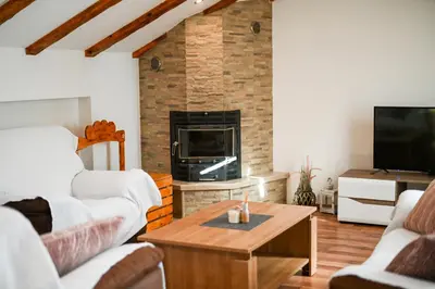 TV i/ili zabavni centar u objektu Holiday home Mia