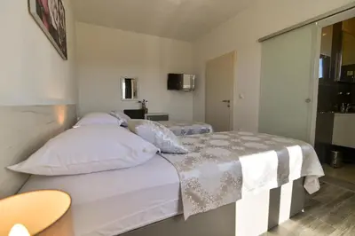 Krevet ili kreveti u jedinici u objektu Holiday home Mia
