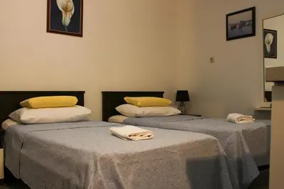 Krevet ili kreveti u jedinici u objektu Apartments M&R ŠPADINA