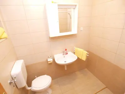 Kupaonica u objektu Apartment Bruno-centre of Šibenik