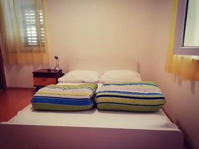 Krevet ili kreveti u jedinici u objektu Apartment Bruno-centre of Šibenik