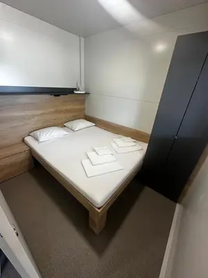Krevet ili kreveti u jedinici u objektu Emi Mobile Home