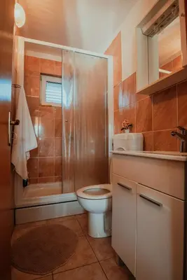 Kupaonica u objektu Holiday home Jukan