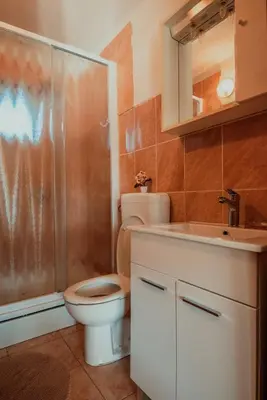 Kupaonica u objektu Holiday home Jukan