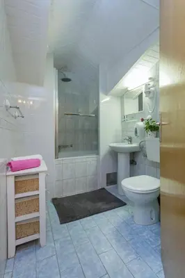 Kupaonica u objektu Apartments and Rooms Villa Marija