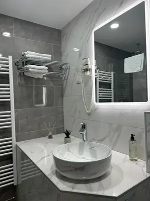 Kupaonica u objektu Apartments and Rooms Villa Marija
