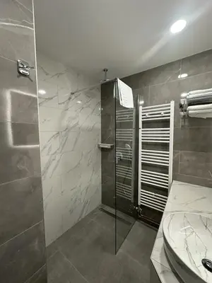 Kupaonica u objektu Apartments and Rooms Villa Marija