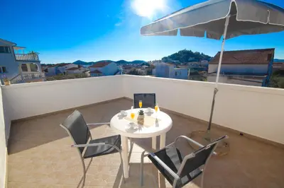 Balkon ili terasa u objektu Apartment Kristina