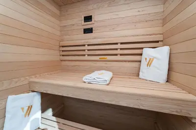 Tlocrt objekta Villa Galla - Sea view, Jacuzzi, Heated pool Modern design