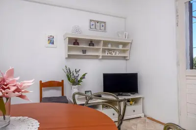 TV i/ili zabavni centar u objektu Apartment Summer Time