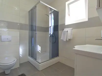 Kupaonica u objektu Holiday Home Skelin by Interhome