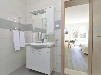 Kupaonica u objektu Holiday Home Skelin by Interhome