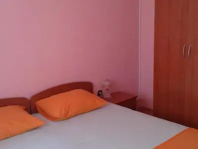 Krevet ili kreveti u jedinici u objektu Apartment in Rogoznica near Miline Beach