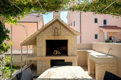 Tlocrt objekta Villa Flipa Apartman Lilly