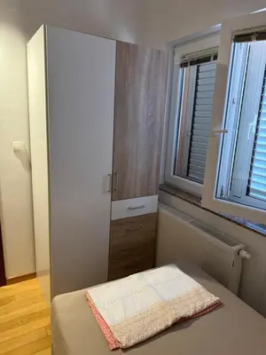 Krevet ili kreveti u jedinici u objektu Villa Flipa Apartman Lilly
