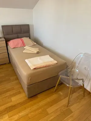 Krevet ili kreveti u jedinici u objektu Villa Flipa Apartman Lilly