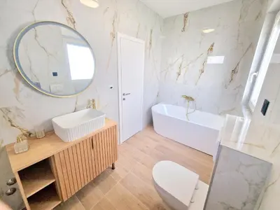 Kupaonica u objektu Villa Lumino