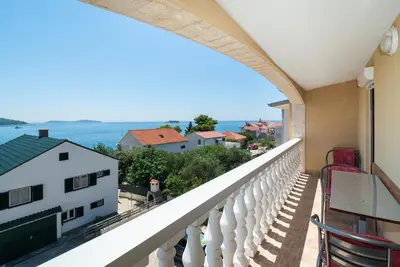 Balkon ili terasa u objektu Apartments Ljubica