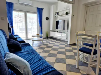 Kuhinja ili čajna kuhinja u objektu Apartment Blue Maris