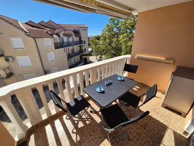Balkon ili terasa u objektu Apartment Blue Maris