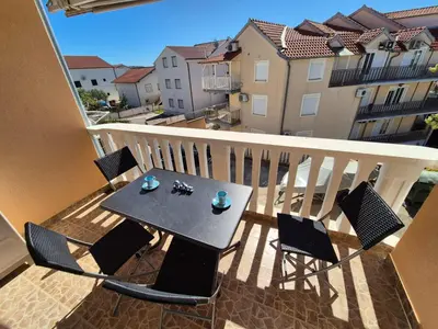 Balkon ili terasa u objektu Apartment Blue Maris