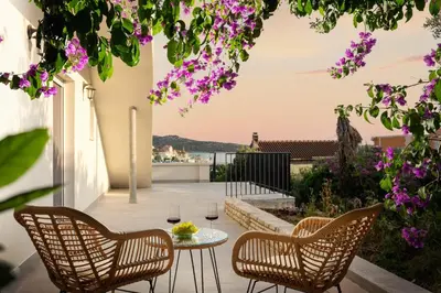 Balkon ili terasa u objektu 4 Seasons Rogoznica - Studio