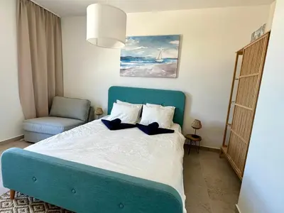 Krevet ili kreveti u jedinici u objektu Lemon Navy house