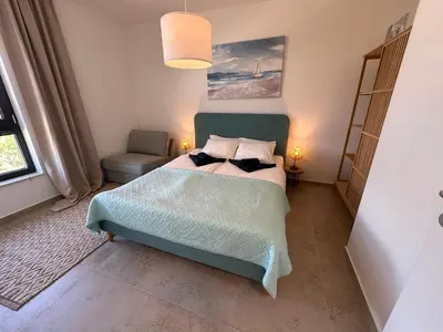 Krevet ili kreveti u jedinici u objektu Lemon Navy house
