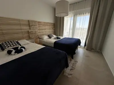 Krevet ili kreveti u jedinici u objektu Lemon Navy house