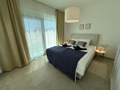 Krevet ili kreveti u jedinici u objektu Lemon Navy house