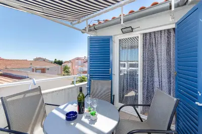 Balkon ili terasa u objektu Studio Apartman Luka