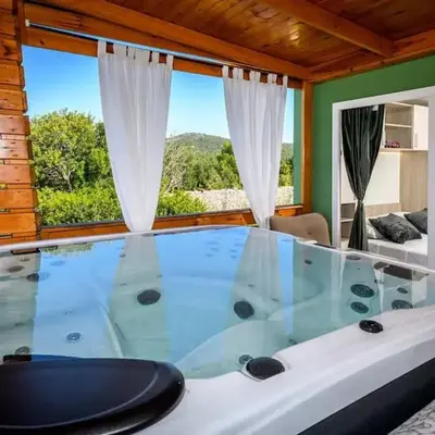 Cozy and Chic Little House with pool Ivinj - 5