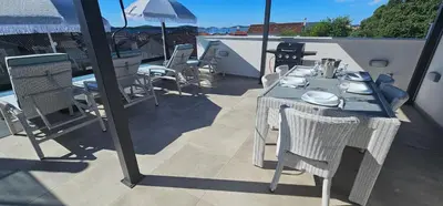 Balkon ili terasa u objektu Vila Ibrahimovic Vodice