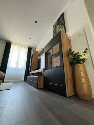 Krevet ili kreveti u jedinici u objektu Centar 103 Apartment