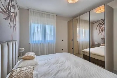 Krevet ili kreveti u jedinici u objektu Residence Franc 1