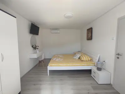 Krevet ili kreveti u jedinici u objektu Vacation house Luce