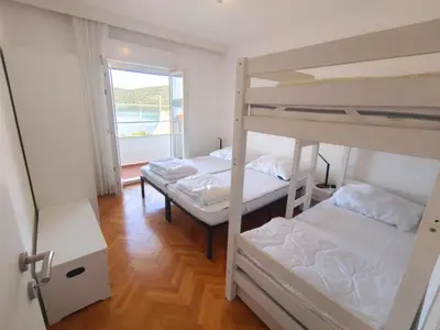 Krevet ili kreveti u jedinici u objektu nautic world studio