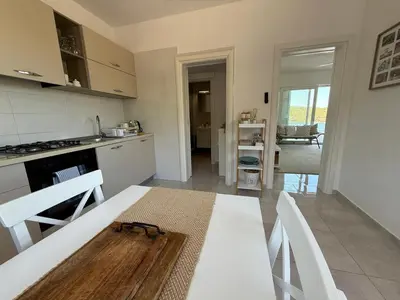 Kuhinja ili čajna kuhinja u objektu SEASPRAY APARTMENTS TISNO