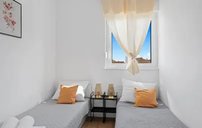 Krevet ili kreveti u jedinici u objektu Family friendly house with a swimming pool Vodice - 23021