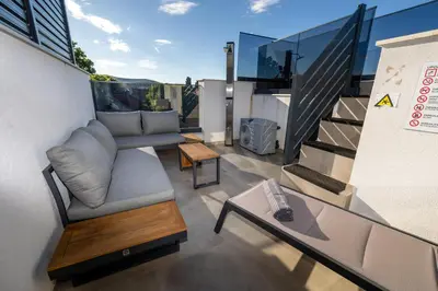 Balkon ili terasa u objektu Premium Holiday home VILA VIDA with Pool