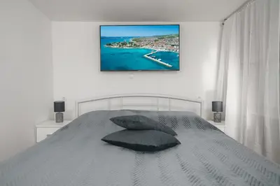Krevet ili kreveti u jedinici u objektu Studio Apartman Vodice