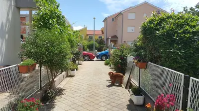 Vrt u objektu Apartments Sanda Tribunj