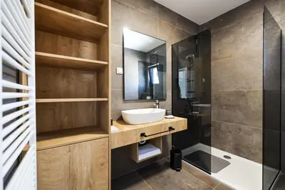 Kupaonica u objektu Luma 2 Luxury House on the Beach