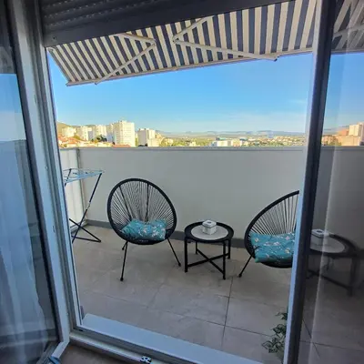 Balkon ili terasa u objektu Sunset View