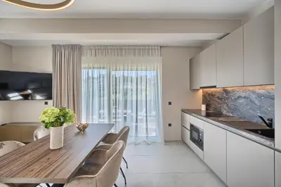 Kuhinja ili čajna kuhinja u objektu Residence Franc 2