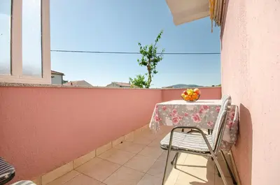 Balkon ili terasa u objektu Apartments Peaceful port