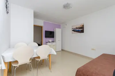 TV i/ili zabavni centar u objektu Apartment Seafront