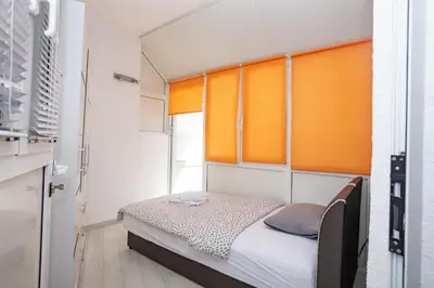 Krevet ili kreveti u jedinici u objektu Apartments by the sea Sibenik - 21816