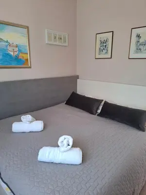 Krevet ili kreveti u jedinici u objektu Apartmani Lana