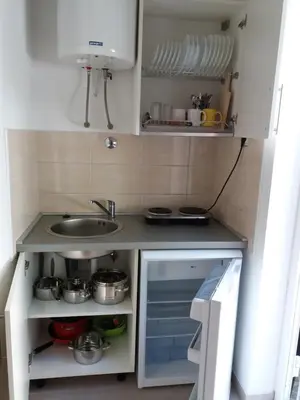 Kuhinja ili čajna kuhinja u objektu Apartmani Lana